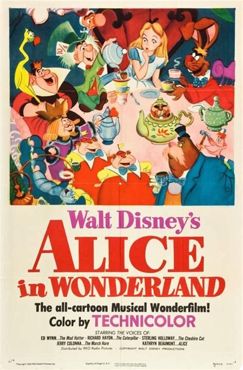 aliceinwonderland65  Alice in Wonderland 65th Anniversary – Alice Down the Rabbit Hole Pins